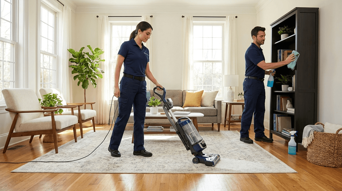 Spark Clean Co. — premium cleaning company website built by Cavora Systems